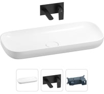 Раковина для ванной Wellsee Croquis в наборе 2 в 1 201000602