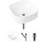 Накладная раковина для ванной Lavinia Boho Bathroom Sink Slim в комплекте 3 в 1 21520241 1