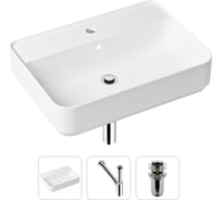 Накладная раковина для ванной Lavinia Boho Bathroom Sink Slim в комплекте 3 в 1 21520329