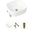 Накладная раковина для ванной Lavinia Boho Bathroom Sink Slim в комплекте 3 в 1 21520265 1
