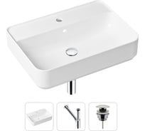 Накладная раковина для ванной Lavinia Boho Bathroom Sink Slim в комплекте 3 в 1 21520330