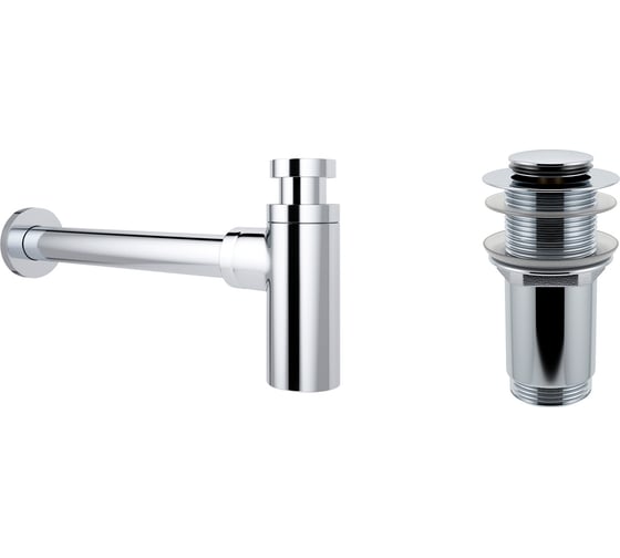 Накладная раковина для ванной Lavinia Boho Bathroom Sink Slim в комплекте 3 в 1 21520221