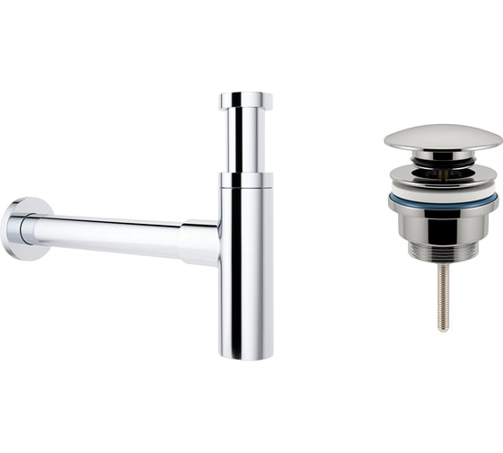 Накладная раковина для ванной Lavinia Boho Bathroom Sink Slim в комплекте 3 в 1 21520252