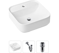Накладная раковина для ванной Lavinia Boho Bathroom Sink Slim в комплекте 3 в 1 21520271