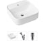Накладная раковина для ванной Lavinia Boho Bathroom Sink Slim в комплекте 3 в 1 21520271 1