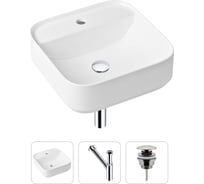 Накладная раковина для ванной Lavinia Boho Bathroom Sink Slim в комплекте 3 в 1 21520306