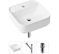 Накладная раковина для ванной Lavinia Boho Bathroom Sink Slim в комплекте 3 в 1 21520305