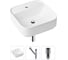 Накладная раковина для ванной Lavinia Boho Bathroom Sink Slim в комплекте 3 в 1 21520305 1
