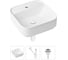 Накладная раковина для ванной Lavinia Boho Bathroom Sink Slim в комплекте 3 в 1 21520294 1