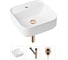 Накладная раковина для ванной Lavinia Boho Bathroom Sink Slim в комплекте 3 в 1 21520302 1