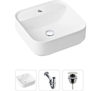 Накладная раковина для ванной Lavinia Boho Bathroom Sink Slim в комплекте 3 в 1 21520272