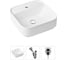 Накладная раковина для ванной Lavinia Boho Bathroom Sink Slim в комплекте 3 в 1 21520272 1