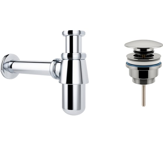 Накладная раковина для ванной Lavinia Boho Bathroom Sink Slim в комплекте 3 в 1 21520220