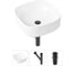 Накладная раковина для ванной Lavinia Boho Bathroom Sink Slim в комплекте 3 в 1 21520243 1
