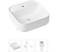 Накладная раковина для ванной Lavinia Boho Bathroom Sink Slim в комплекте 3 в 1 21520323