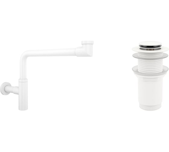 Накладная раковина для ванной Lavinia Boho Bathroom Sink Slim в комплекте 3 в 1 21520323