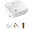 Накладная раковина для ванной Lavinia Boho Bathroom Sink Slim в комплекте 3 в 1 21520319 1