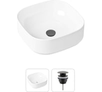 Накладная раковина для ванной Lavinia Boho Bathroom Sink Slim в комплекте 2 в 1 21520831