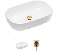 Накладная раковина для ванной Lavinia Boho Bathroom Sink Slim в комплекте 2 в 1 21520803