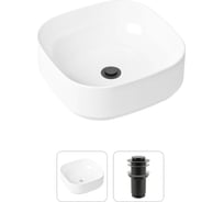 Накладная раковина для ванной Lavinia Boho Bathroom Sink Slim в комплекте 2 в 1 21520830
