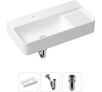 Накладная раковина для ванной Lavinia Boho Bathroom Sink Slim в комплекте 3 в 1 21520488