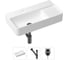 Накладная раковина для ванной Lavinia Boho Bathroom Sink Slim в комплекте 3 в 1 21520495 1