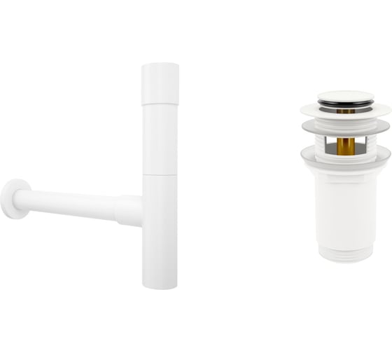 Накладная раковина для ванной Lavinia Boho Bathroom Sink Slim в комплекте 3 в 1 21520520