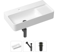 Накладная раковина для ванной Lavinia Boho Bathroom Sink Slim в комплекте 3 в 1 21520524