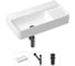 Накладная раковина для ванной Lavinia Boho Bathroom Sink Slim в комплекте 3 в 1 21520524 1