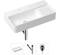 Накладная раковина для ванной Lavinia Boho Bathroom Sink Slim в комплекте 3 в 1 21520513