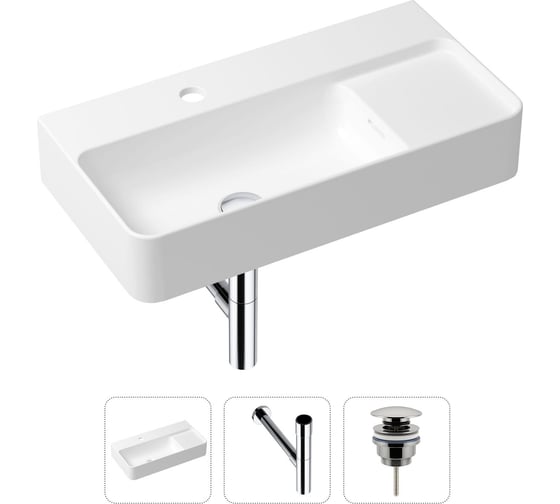 Накладная раковина для ванной Lavinia Boho Bathroom Sink Slim в комплекте 3 в 1 21520513