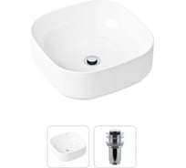 Накладная раковина для ванной Lavinia Boho Bathroom Sink Slim в комплекте 2 в 1 21520828