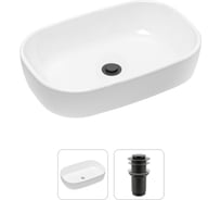 Накладная раковина для ванной Lavinia Boho Bathroom Sink Slim в комплекте 2 в 1 21520800