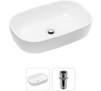Накладная раковина для ванной Lavinia Boho Bathroom Sink Slim в комплекте 2 в 1 21520798