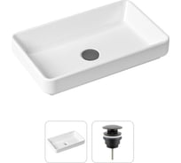 Накладная раковина для ванной Lavinia Boho Bathroom Sink Slim в комплекте 2 в 1 21520811