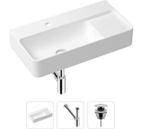 Накладная раковина для ванной Lavinia Boho Bathroom Sink Slim в комплекте 3 в 1 21520493
