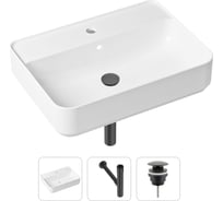 Накладная раковина для ванной Lavinia Boho Bathroom Sink Slim в комплекте 3 в 1 21520352