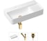 Накладная раковина для ванной Lavinia Boho Bathroom Sink Slim в комплекте 3 в 1 21520507 1