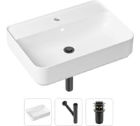 Накладная раковина для ванной Lavinia Boho Bathroom Sink Slim в комплекте 3 в 1 21520351