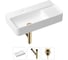 Накладная раковина для ванной Lavinia Boho Bathroom Sink Slim в комплекте 3 в 1 21520517 1