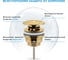 Накладная раковина для ванной Lavinia Boho Bathroom Sink Slim в комплекте 3 в 1 21520517 6