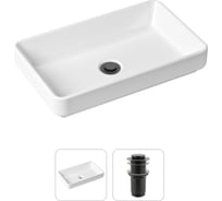 Накладная раковина для ванной Lavinia Boho Bathroom Sink Slim в комплекте 2 в 1 21520810