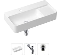 Накладная раковина для ванной Lavinia Boho Bathroom Sink Slim в комплекте 3 в 1 21520491