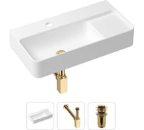 Накладная раковина для ванной Lavinia Boho Bathroom Sink Slim в комплекте 3 в 1 21520506