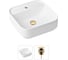 Накладная раковина для ванной Lavinia Boho Bathroom Sink Slim в комплекте 2 в 1 21520843 1