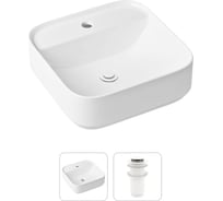 Накладная раковина для ванной Lavinia Boho Bathroom Sink Slim в комплекте 2 в 1 21520846