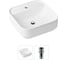 Накладная раковина для ванной Lavinia Boho Bathroom Sink Slim в комплекте 2 в 1 21520838 1
