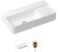 Накладная раковина для ванной Lavinia Boho Bathroom Sink Slim в комплекте 2 в 1 21520883