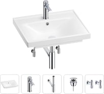 Раковина для ванной Wellsee FreeDom в наборе 5в1 201004911