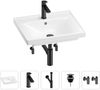 Раковина для ванной Wellsee FreeDom в наборе 5в1 201004857